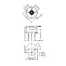 B2X2 4 Elements Infrared Motion Analog PIR sensor for Lighting