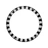 24 Bit WS2812 5050 RGB LED Built-in Full Color Driving Lights Circular Development Board