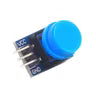 Blue Electronic Building Blocks Big Key Button Module High Level Output