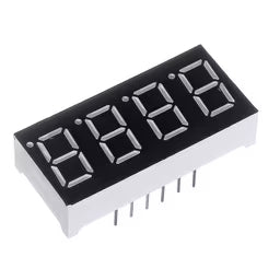 0.56 inch Red 4 Digit 7 Segment LED Display CC 12pin (2 pcs.)