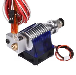 All complete Bowden V6 with Fan Cable 30cm Length for 1.75 mm filament 0.2 mm Nozzle