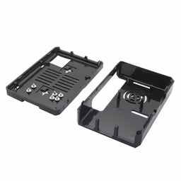 New High Quality Black ABS Case for Raspberry Pi 3/3+ with Cooling FAN Vent