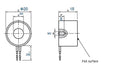 DC 12V KK-P20/15 3KG Lifting Solenoid Electromagnet