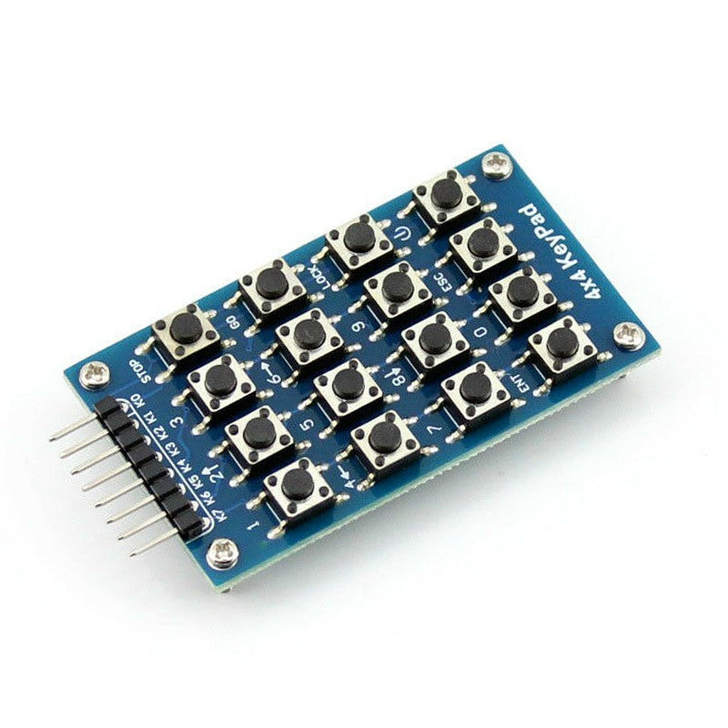 4×4 Matrix 16 Push Button Keyboard Module