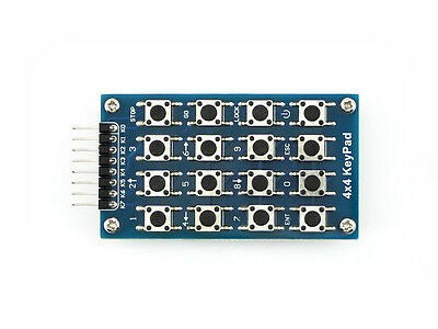 4×4 Matrix 16 Push Button Keyboard Module