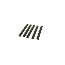 1×40 Berg Strip Right Angle Female Connector – 5pcs
