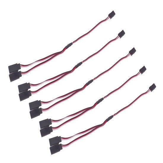 1JR Male To 2 Futaba Female Y Type Servo Extension Wire(300mm)