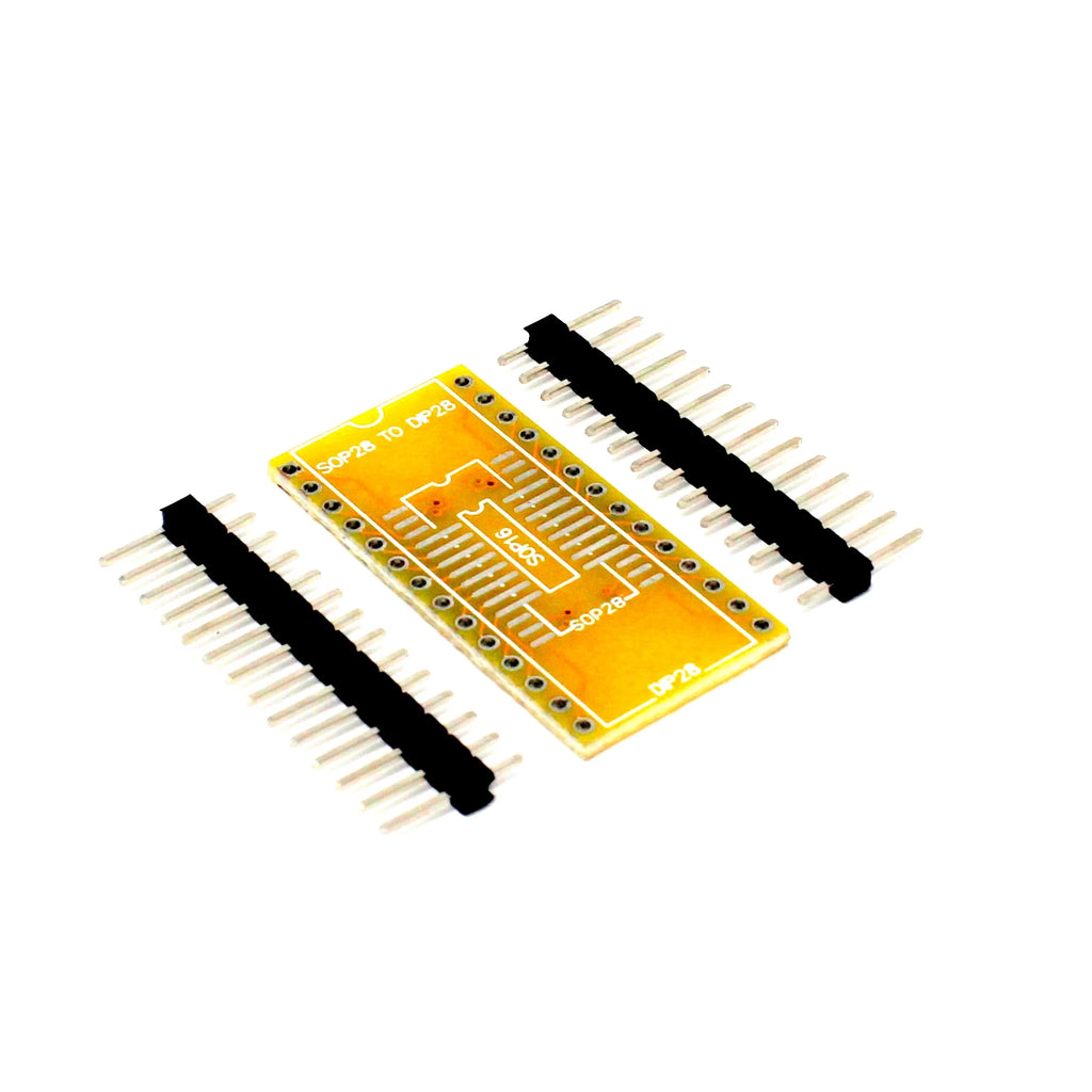 Sop16 Sop28 To Dip16 Dip28 Pcb Adapter