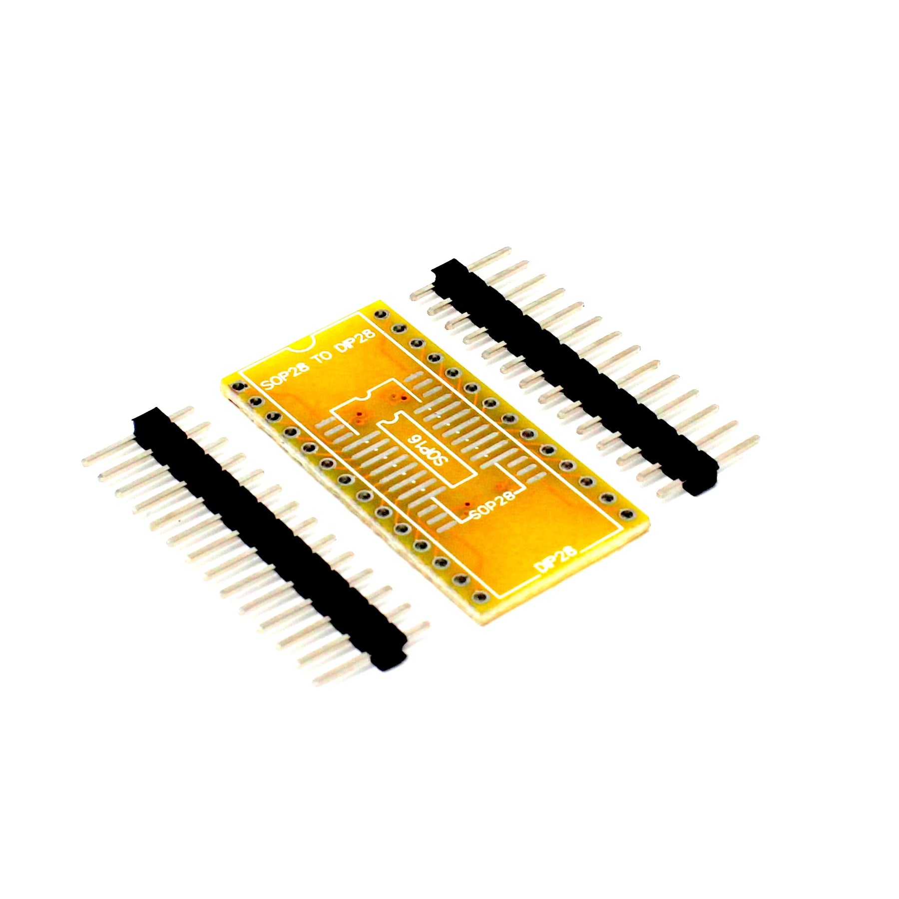 Sop16 Sop28 To Dip16 Dip28 Pcb Adapter