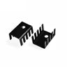 TO220 718 Aluminum Heatsink for, Transistor – pack of 5