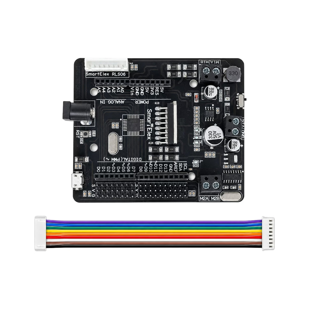 SmartElex L298N Motor Driver with Onboard Arduino Uno.
