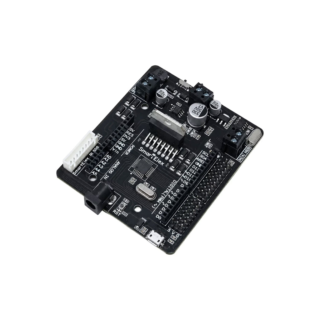 SmartElex L298N Motor Driver with Onboard Arduino Uno.