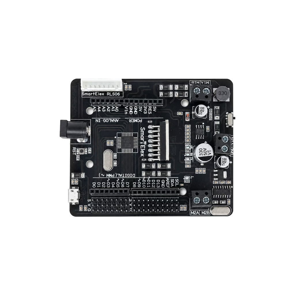 SmartElex L298N Motor Driver with Onboard Arduino Uno.