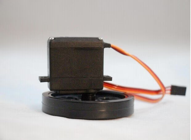 70mm Smart Car Robot Wheel Compatible with MG995/945 Servo Motor