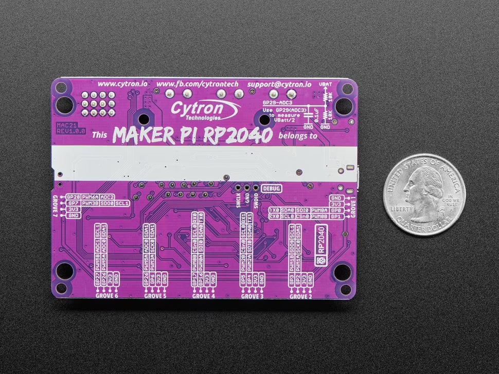 Cytron Maker Pi RP2040 : Simplifying Robotics with Raspberry Pi RP2040